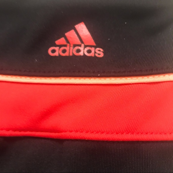 🆕🔥ADIDAS CLIMA-LITE VERY CUTE SILKY CAPRIS&SO SOFT W/ORANGE BAND NWOT!! - Picture 14 of 14